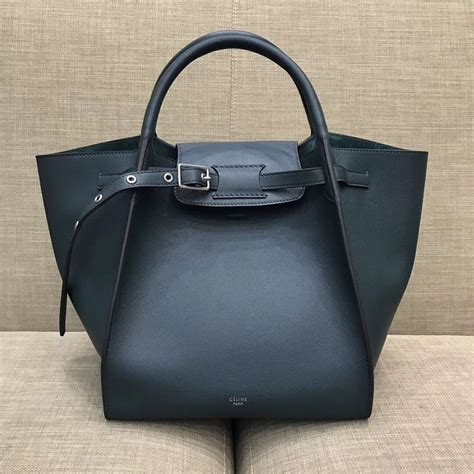 celine green black creme bag|authentic Celine bags on sale.